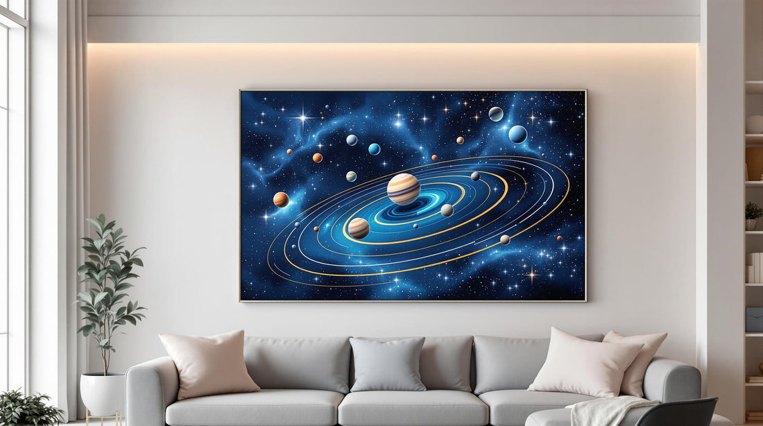 How to Style Planetary Alignment Wall Art