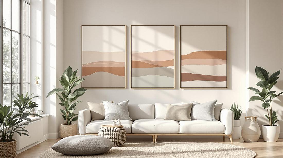 7 Neutral Boho Color Palettes for Wall Art