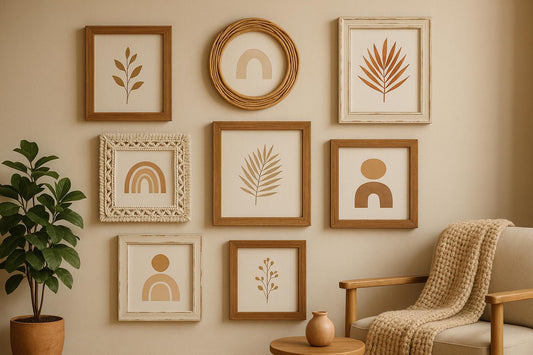 Top 7 Boho Frame Styles for Wall Art