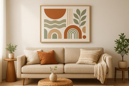 Boho Wall Art Color Matcher
