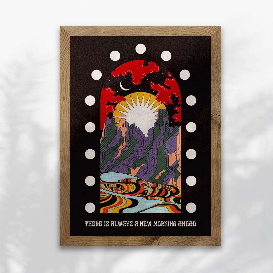 A New Morning Ahead Art Print