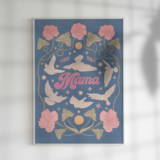 Mama Art Print - OMG KITTY