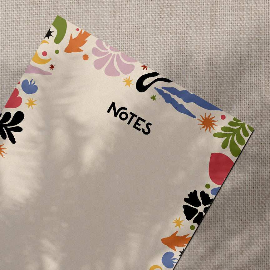 Notepad & To-Do List | Matisse Inspired | Tear Off Notepad | Productivity Pad | A5 Portrait Notepad