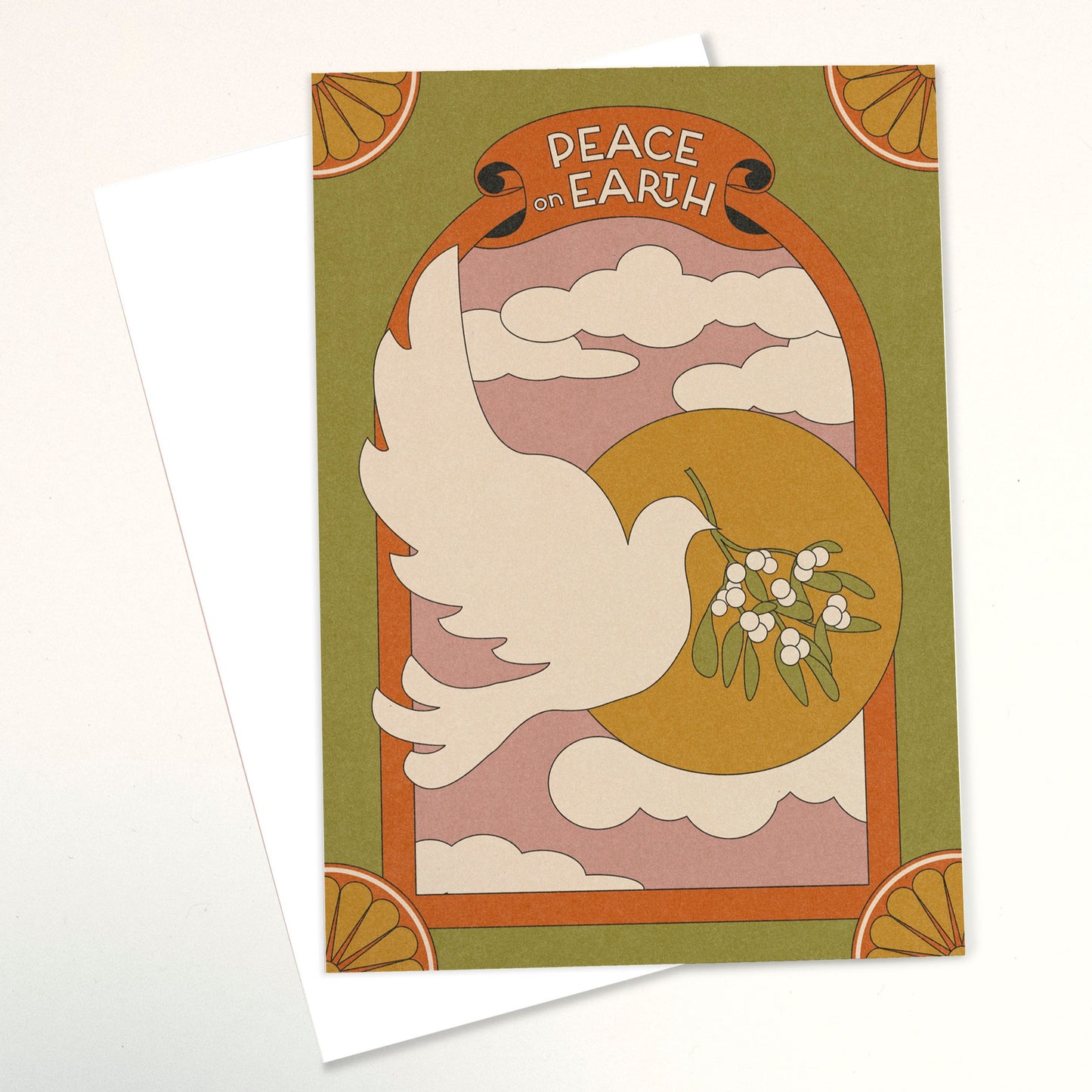 'Peace On Earth' Dove A6 Christmas Card | Fully Recycled