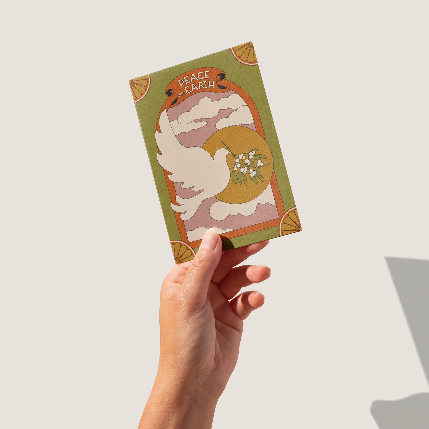 'Peace On Earth' Dove A6 Christmas Card | Fully Recycled