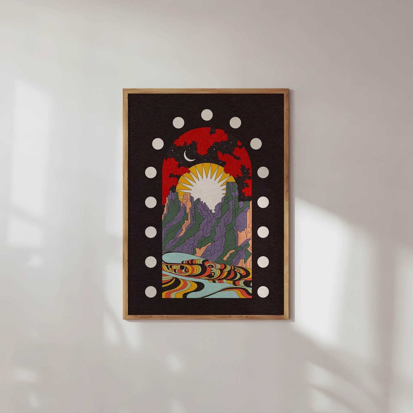 A New Morning Ahead Art Print - OMG KITTY