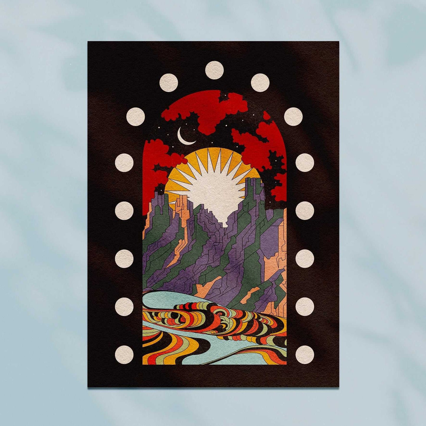 A New Morning Ahead Art Print - OMG KITTY