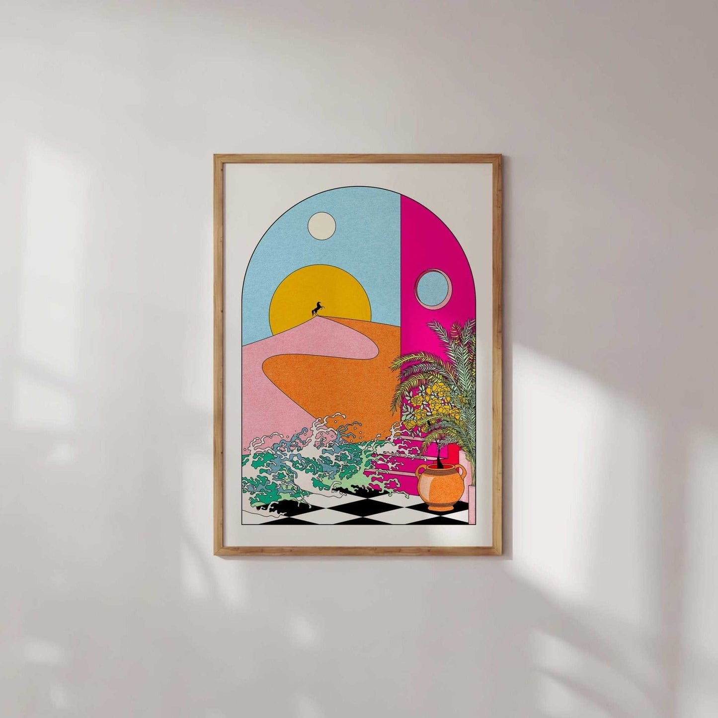 Brighter Days Ahead Art Print - OMG KITTY