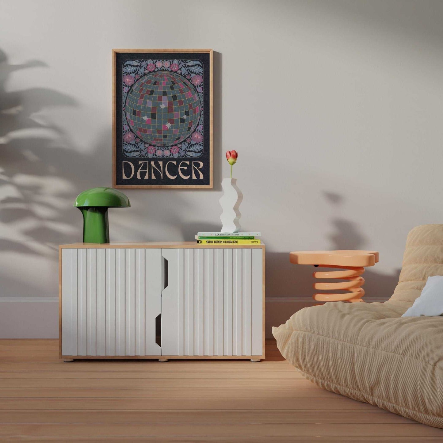Dancer Art Print - OMG KITTY