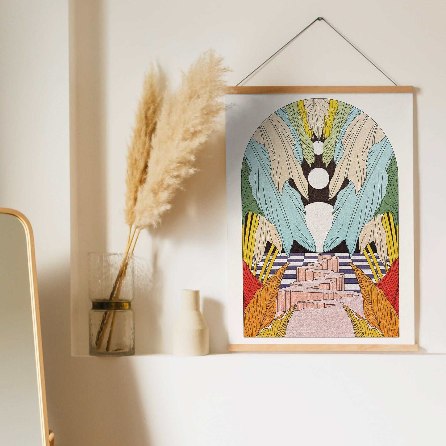 Don't Settle Celestial Art Print - OMG KITTY