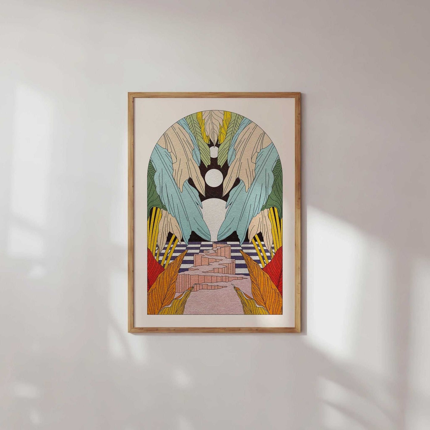 Don't Settle Celestial Art Print - OMG KITTY
