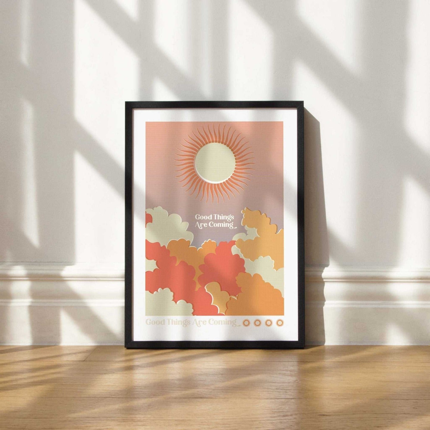 Good Things Are Coming Art Print - OMG KITTY