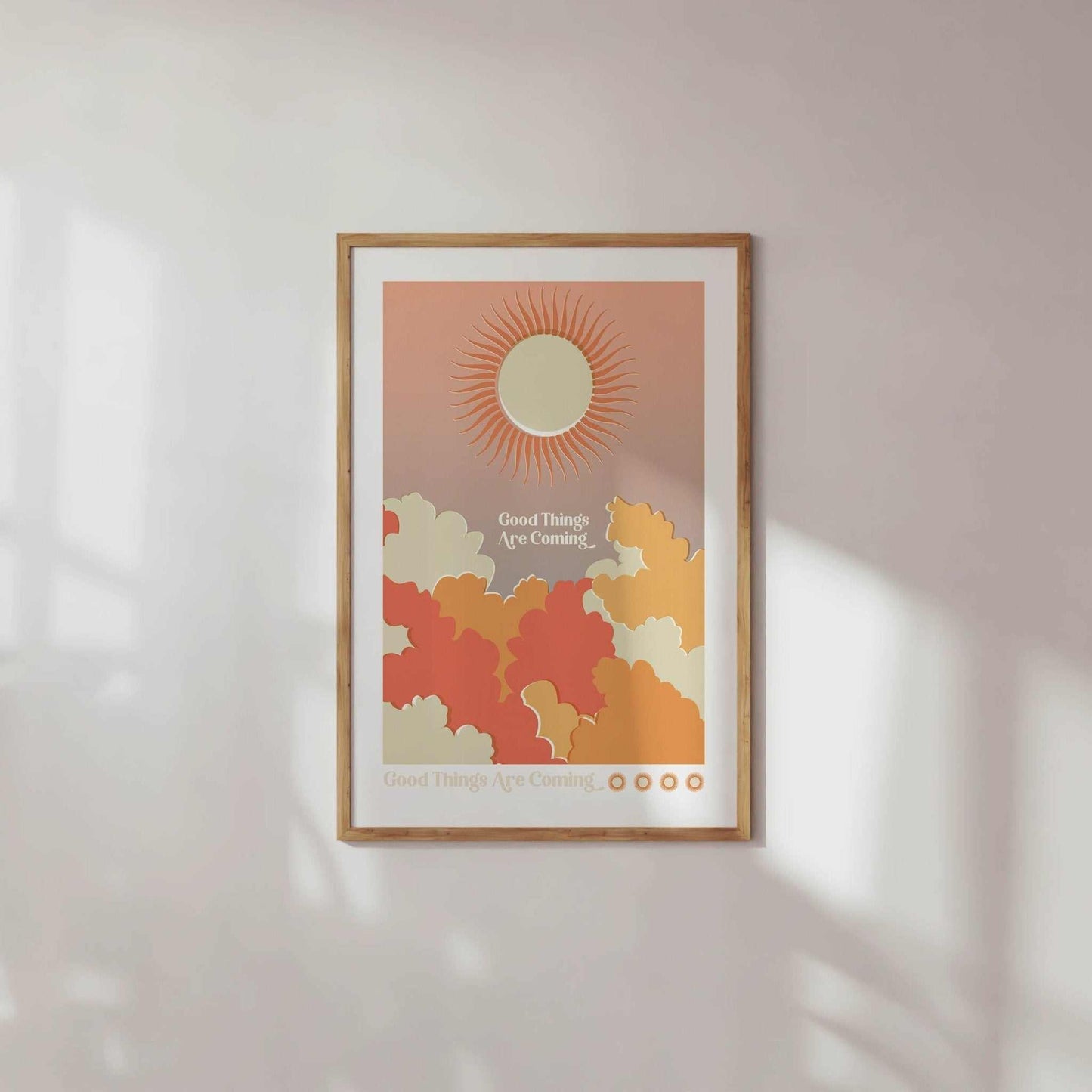 Good Things Are Coming Art Print - OMG KITTY