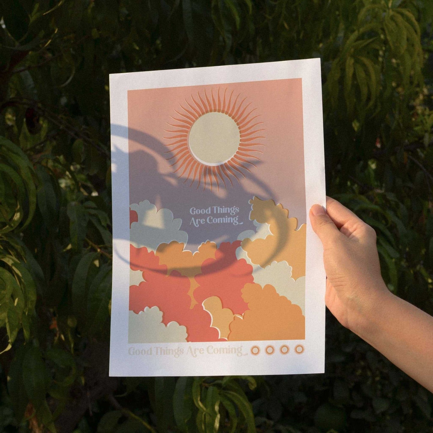 Good Things Are Coming Art Print - OMG KITTY