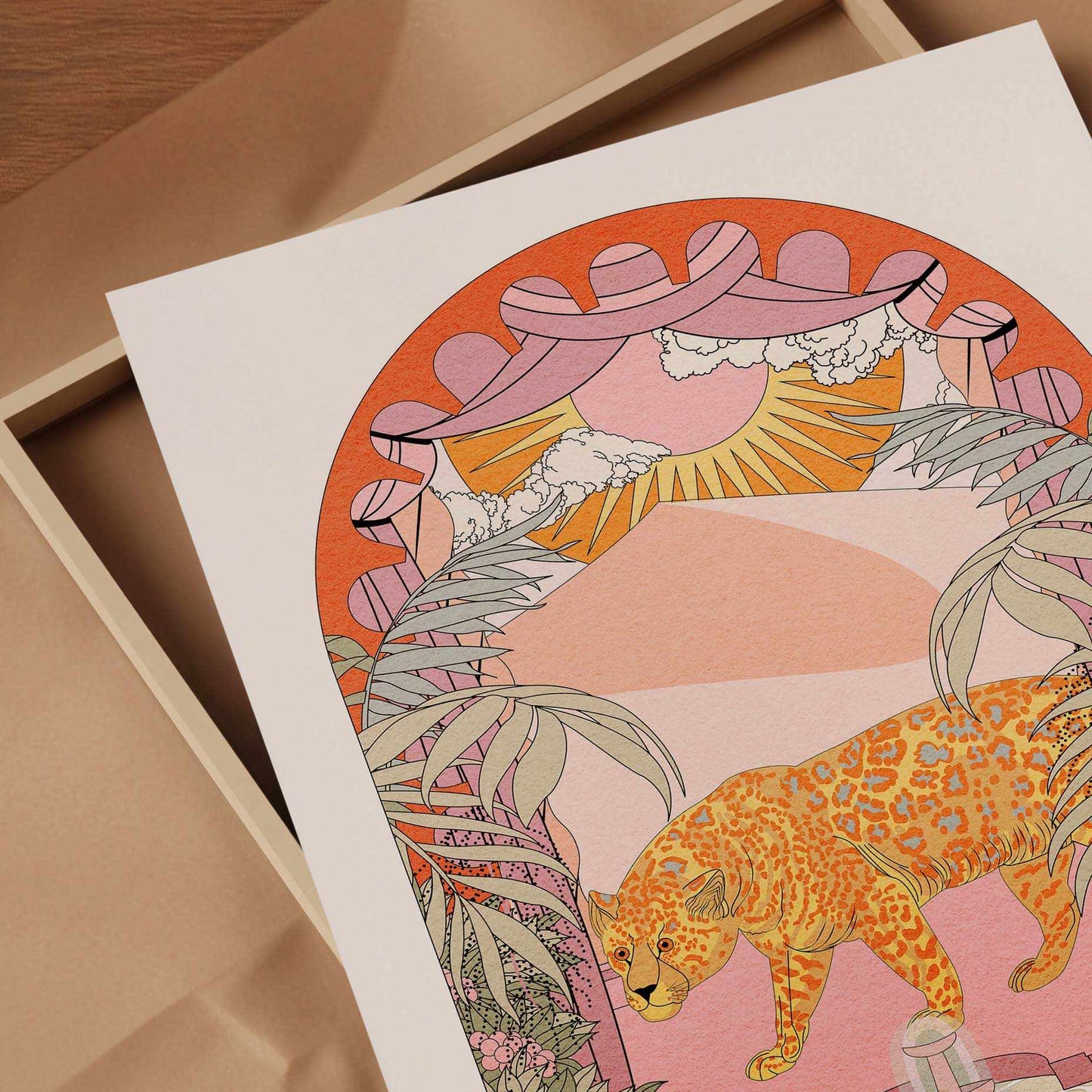Jaguar Art Print - OMG KITTY