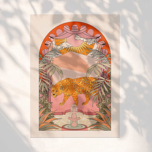 Jaguar Art Print - OMG KITTY