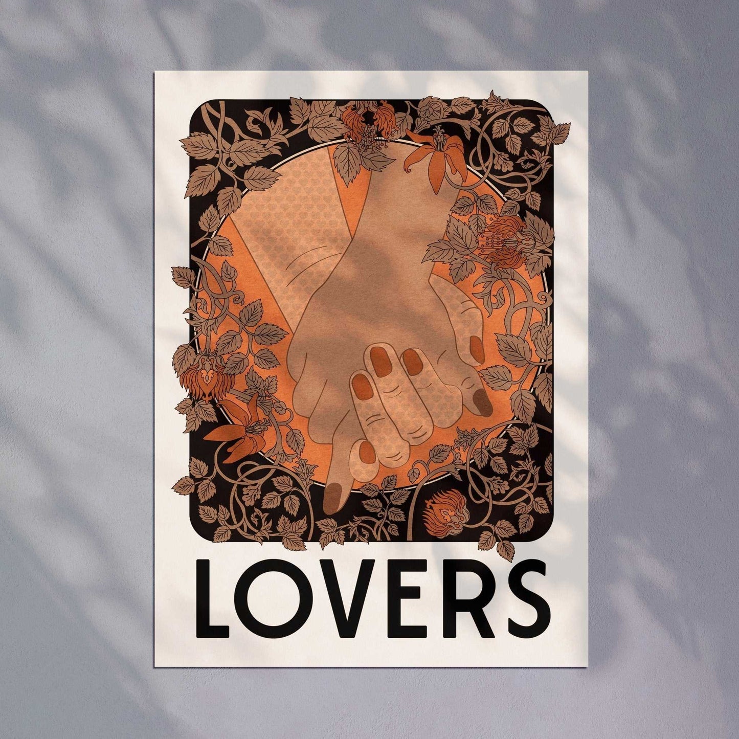 Lovers Art Print - OMG KITTY