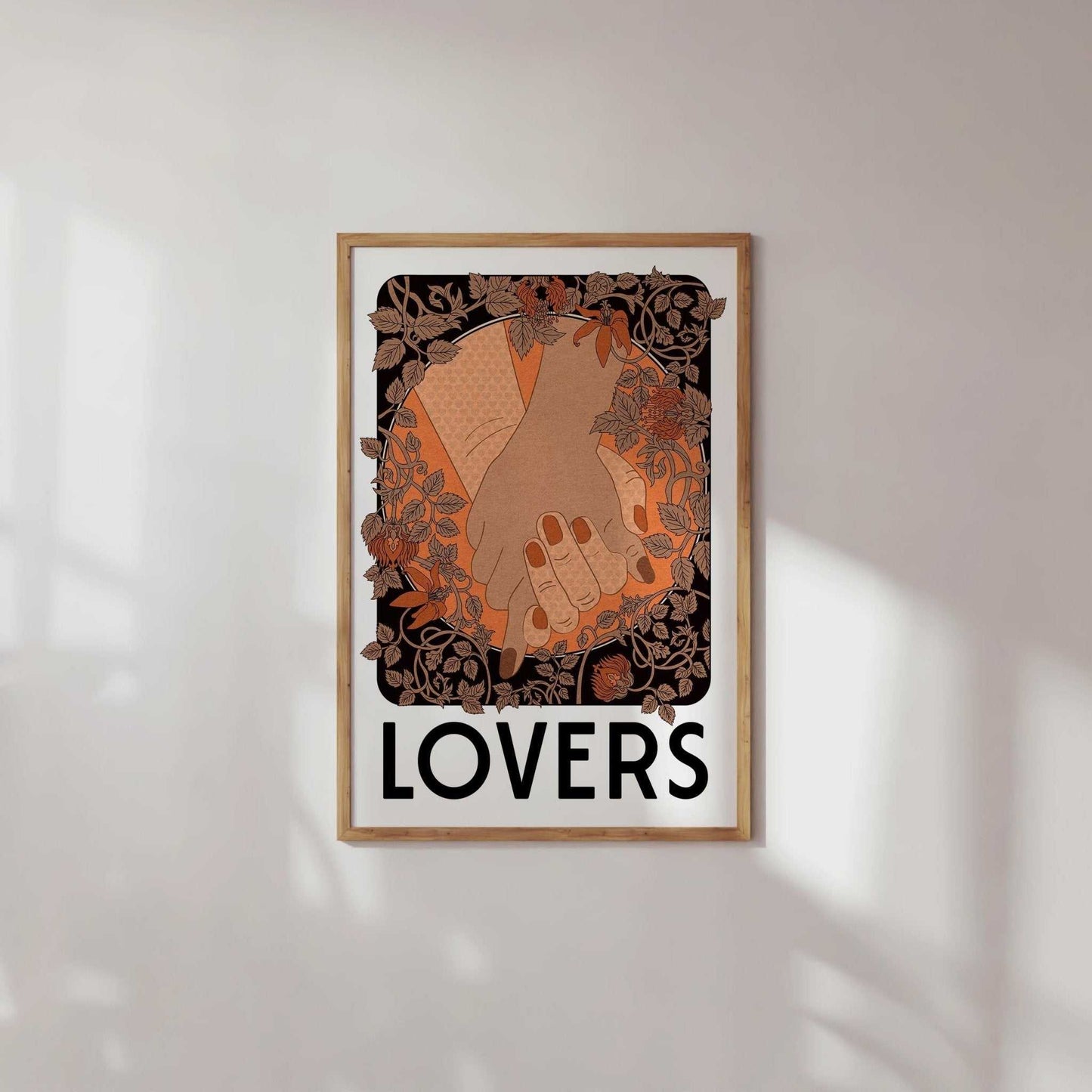 Lovers Art Print - OMG KITTY