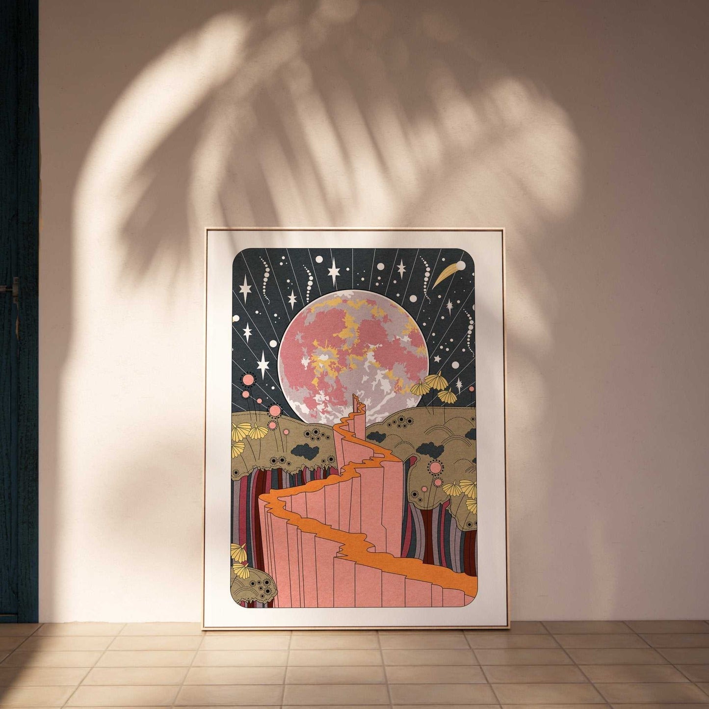 Stargazer art print - OMG KITTY