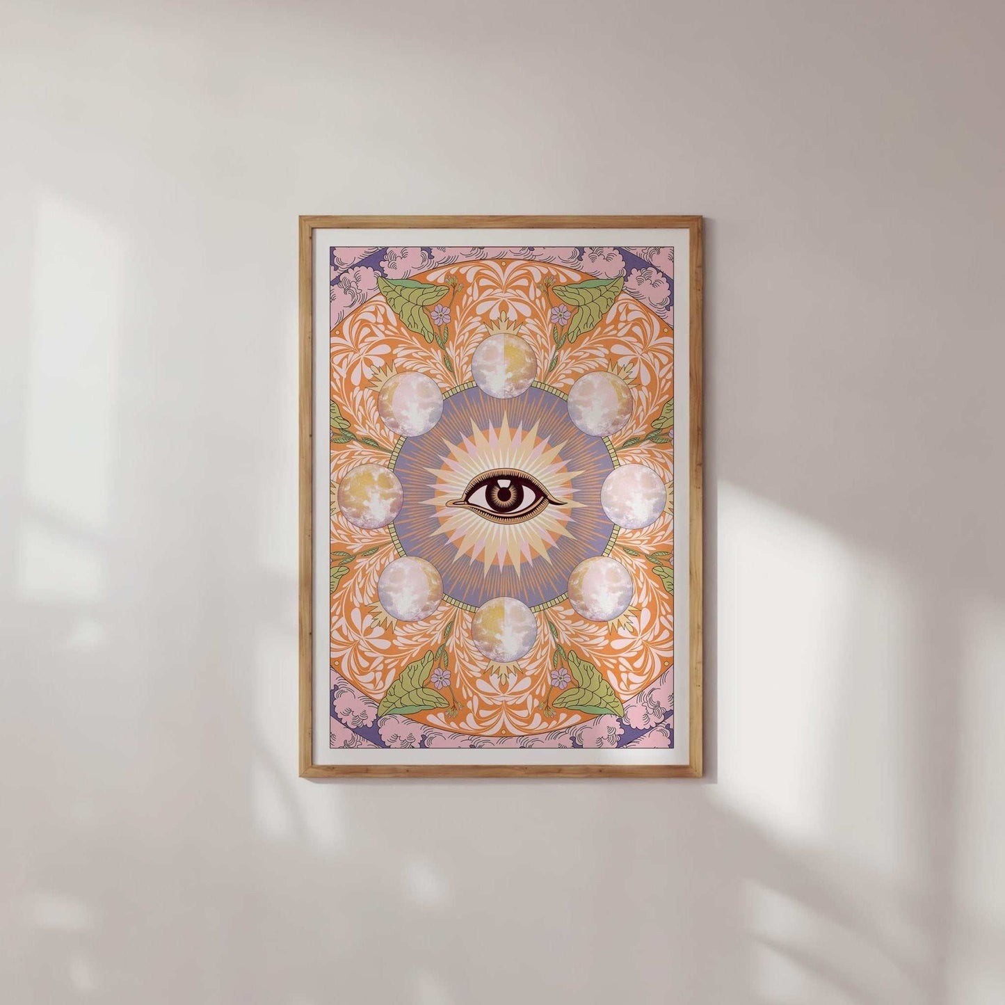 Starry Eyed Art Print - OMG KITTY