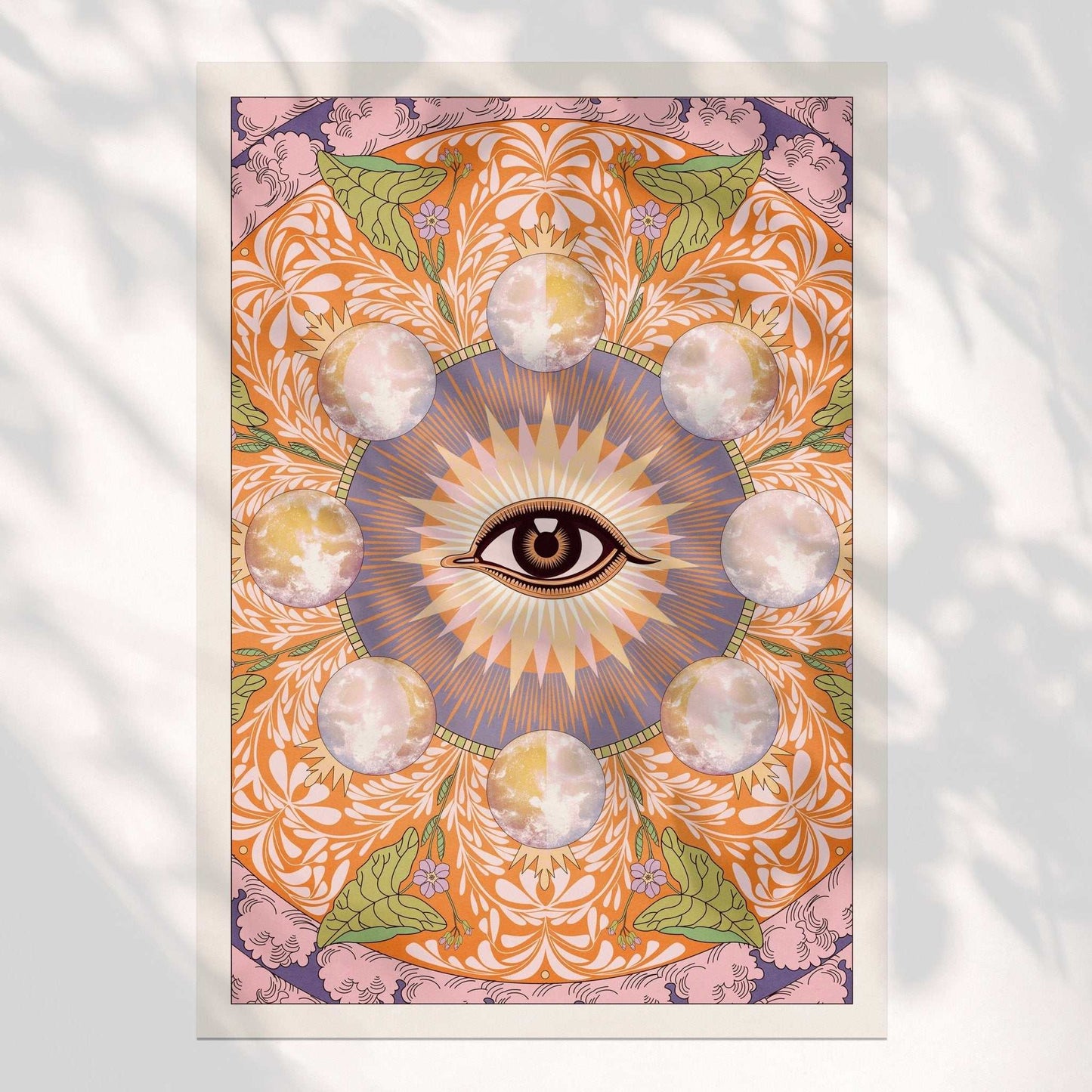 Starry Eyed Art Print - OMG KITTY