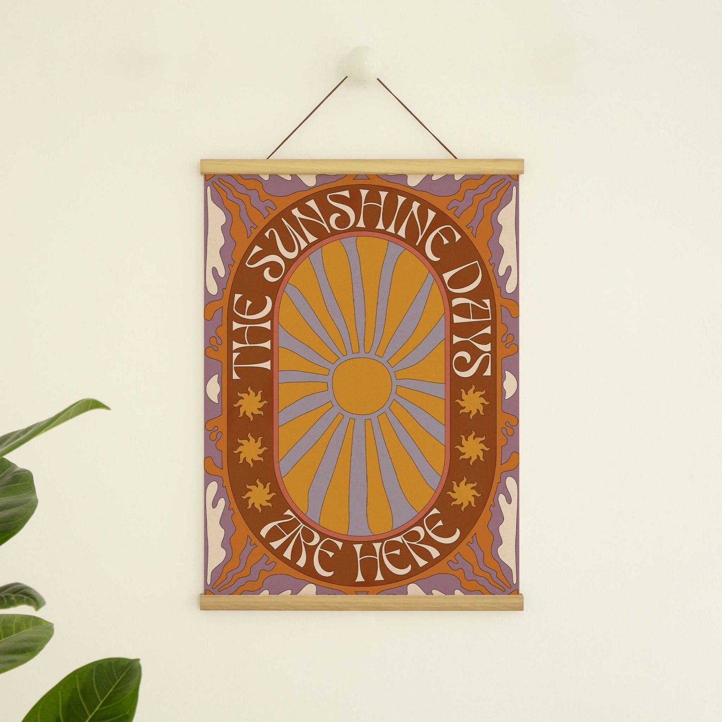Sunshine Days Art Print - OMG KITTY
