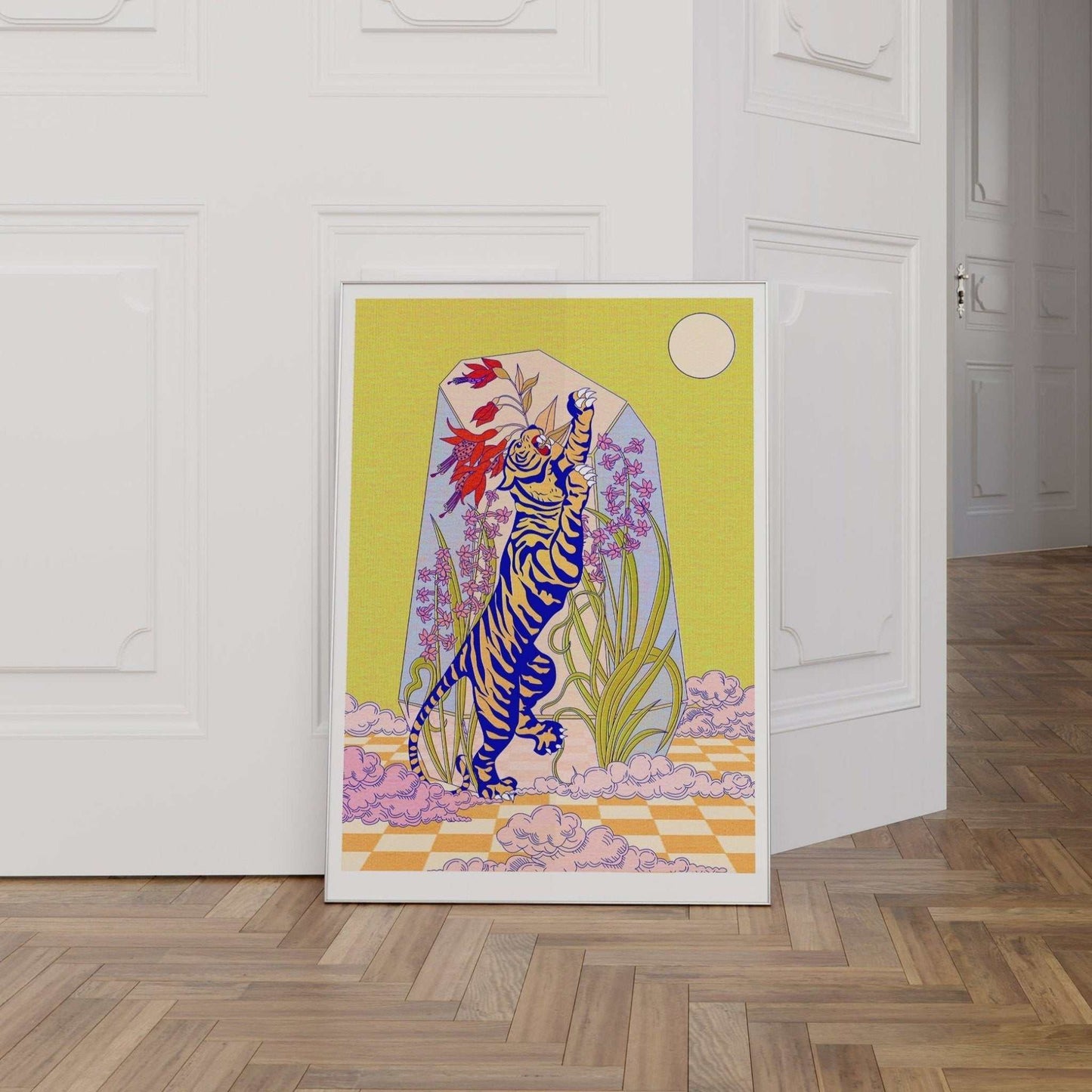 Tiger Terrarium Art Print - OMG KITTY