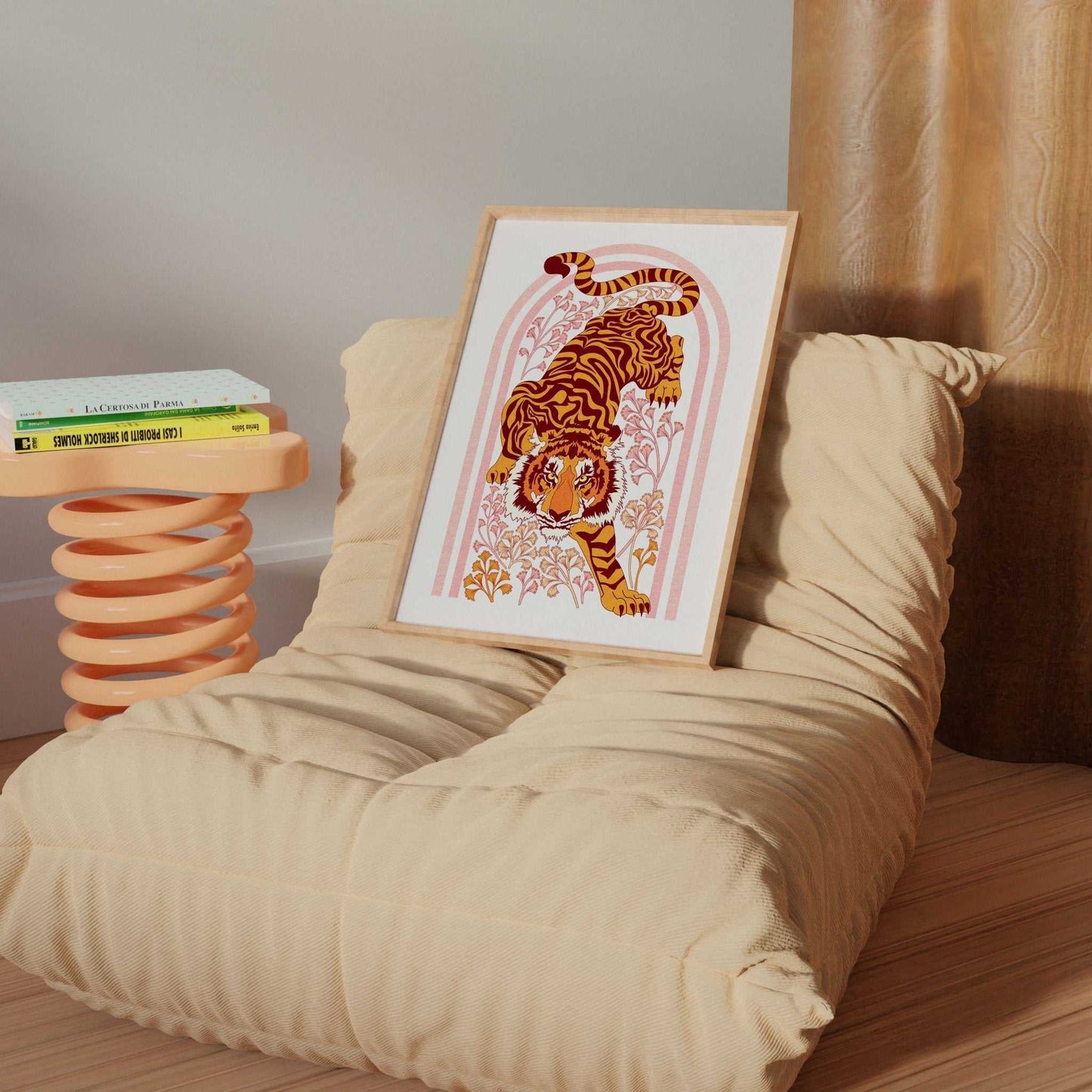 Tiger Tiger Art Print - OMG KITTY