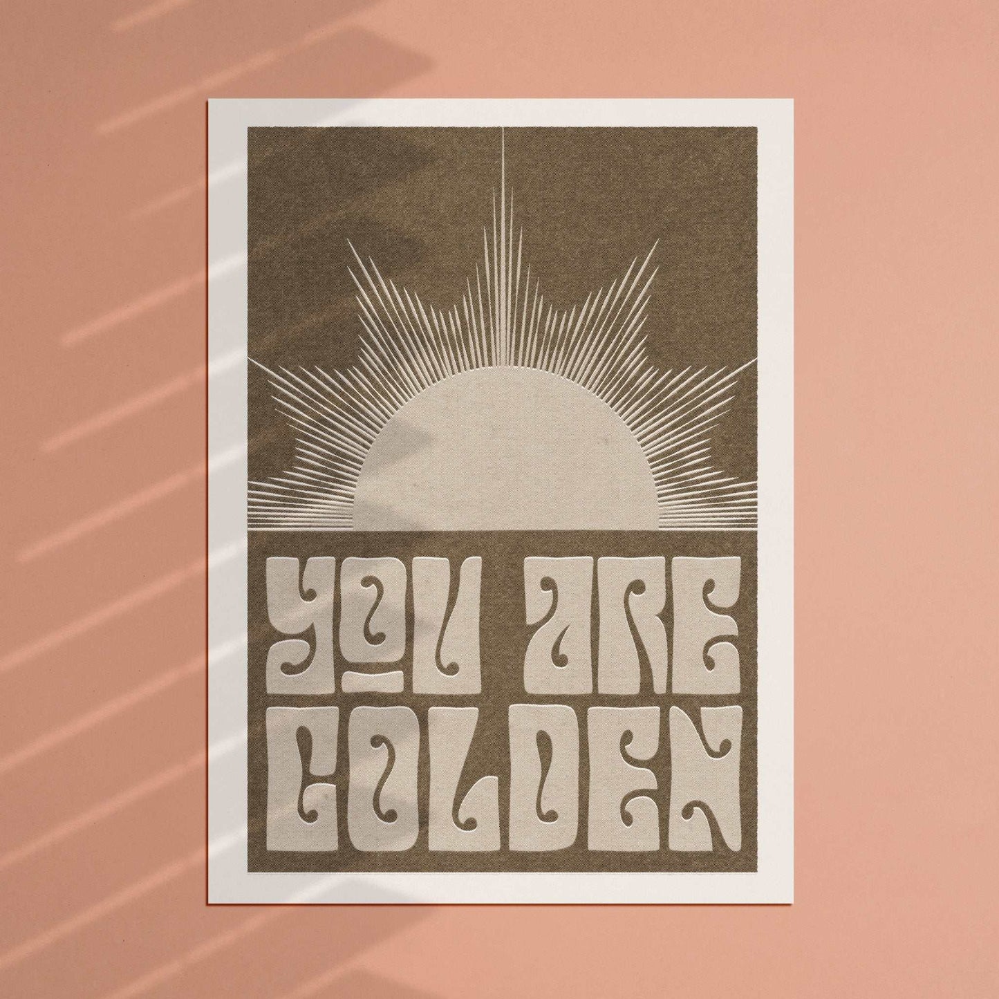 You Are Golden art print - OMG KITTY