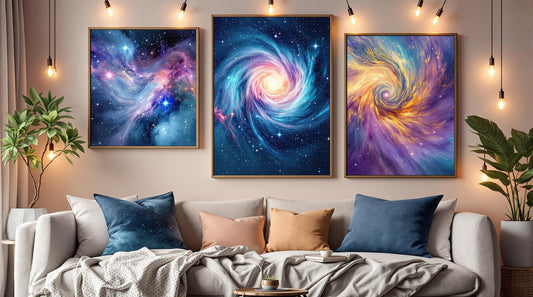 Top 7 Cosmic Abstract Prints for Boho Homes