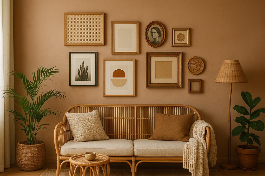 Ultimate Guide to Mixing Frame Styles for Boho Walls
