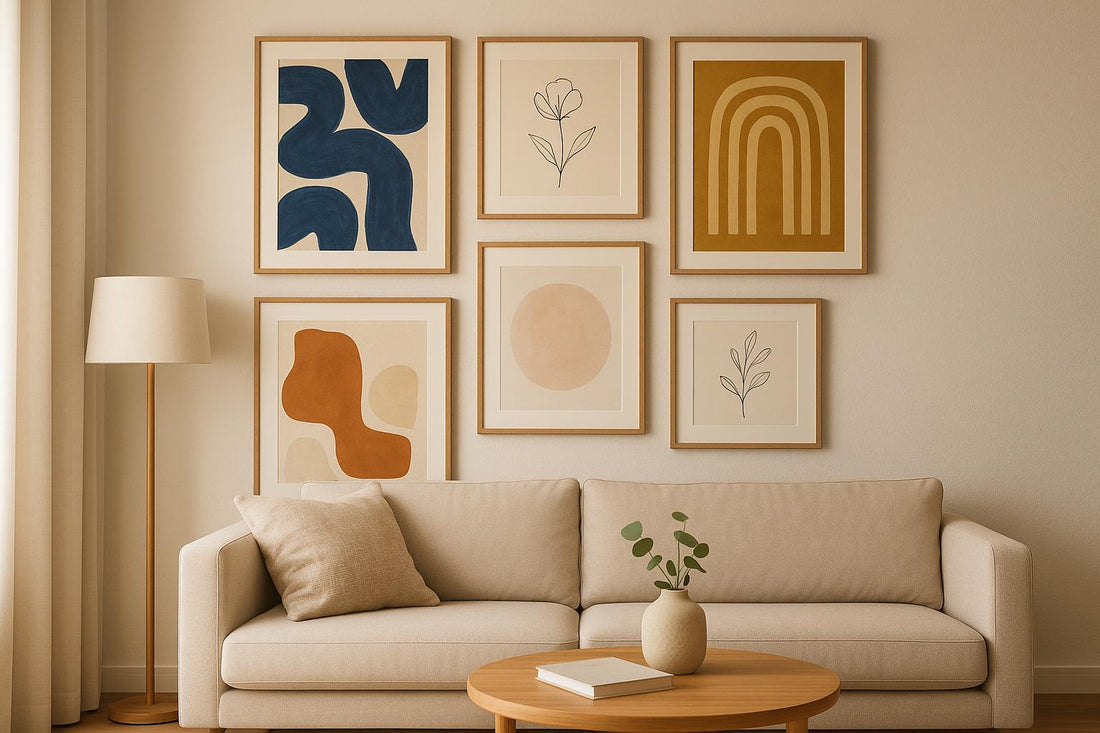5 Tips for Mixing Bold and Subtle Art Prints