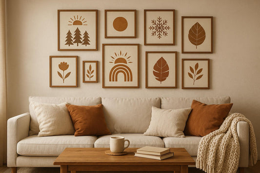 10 Vintage Boho Winter Prints for Cozy Homes