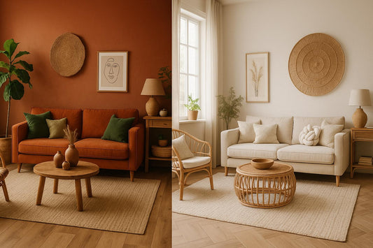 Earthy vs Neutral Boho Palettes: Key Differences