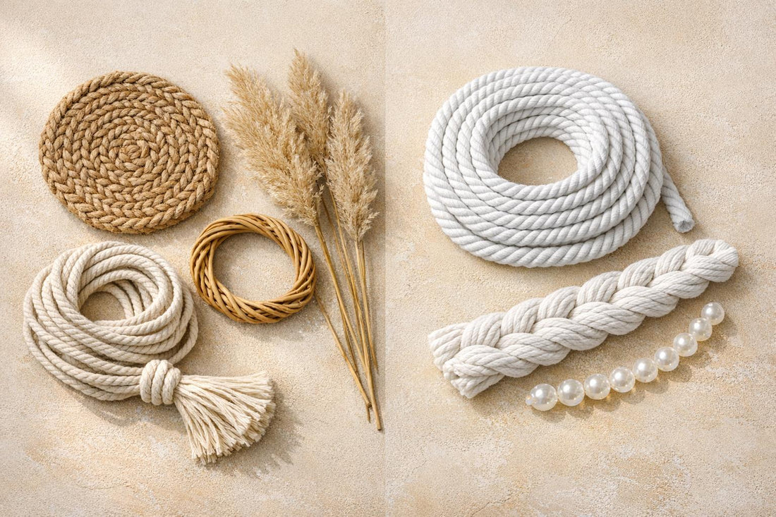 Natural vs Synthetic: Best Materials for Boho Art