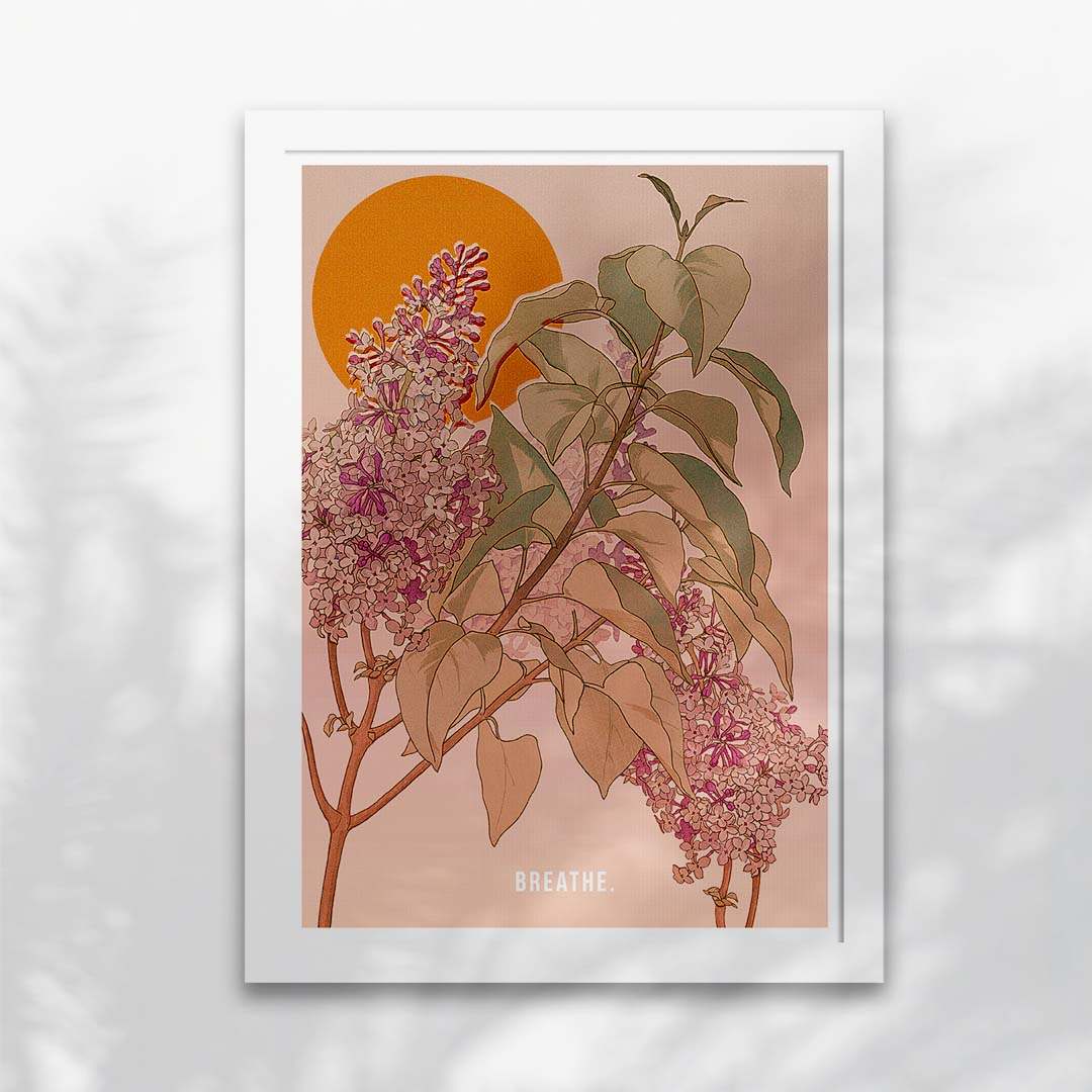 Breathe Art Print