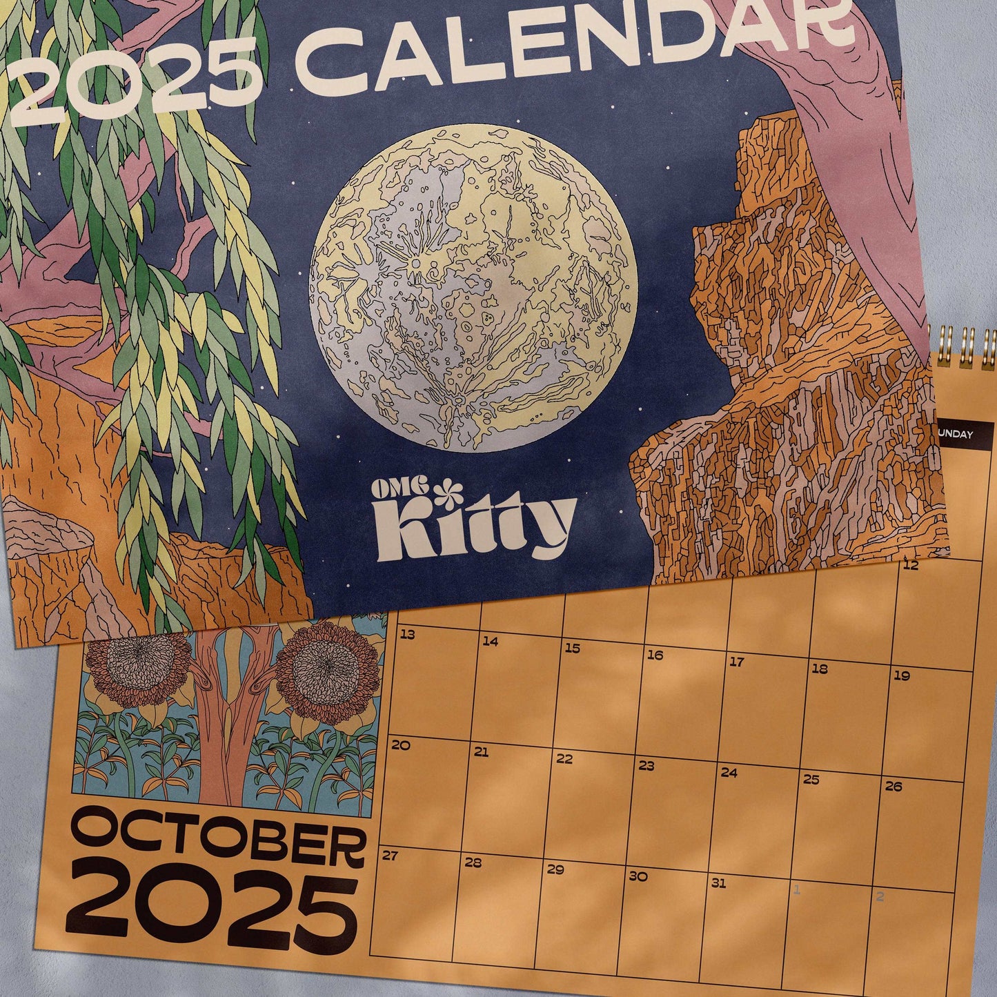 2025 Year Calendar | OMG Kitty Calendar