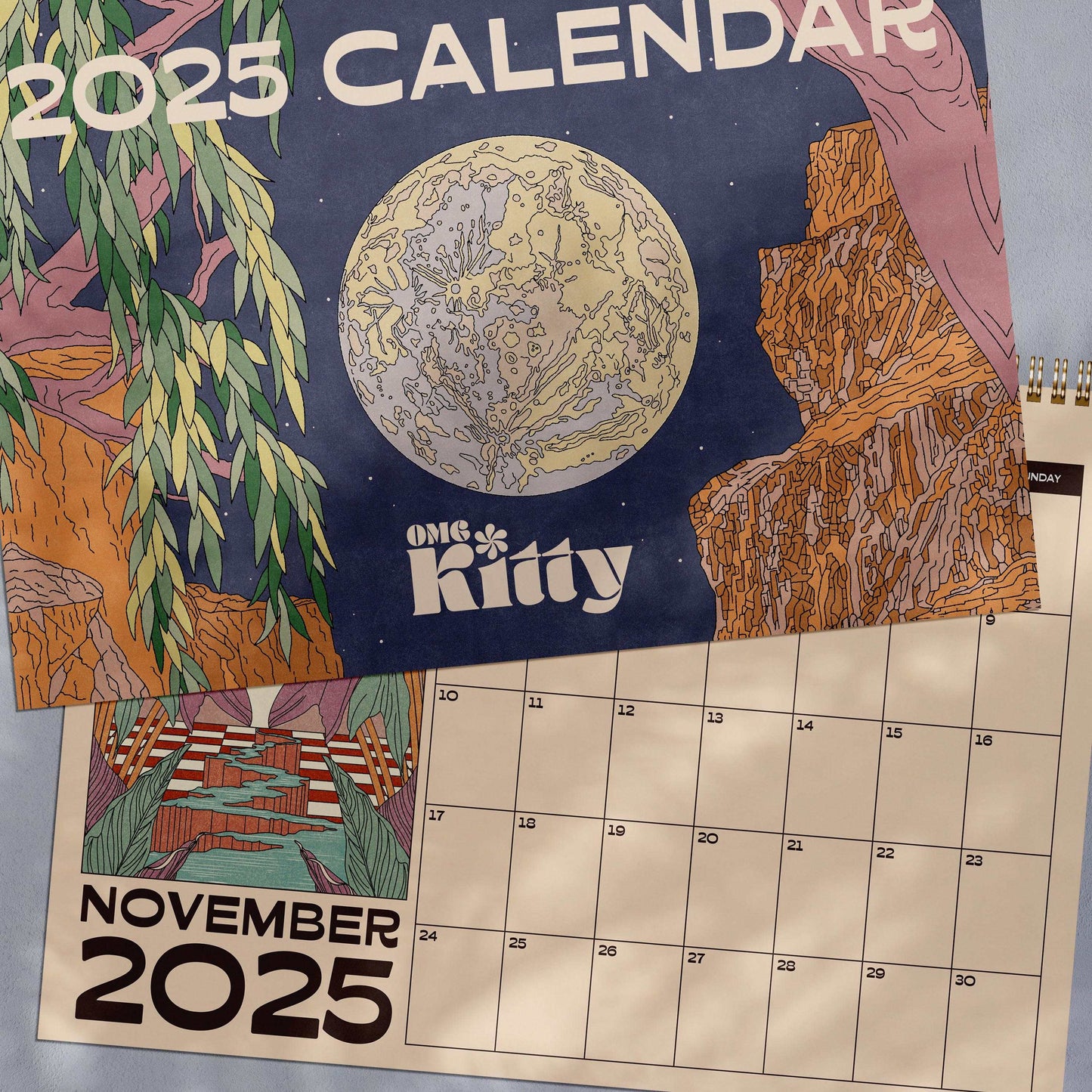 2025 Year Calendar | OMG Kitty Calendar