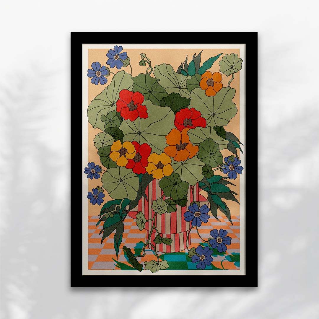 Nasturtiums Plant Art Print