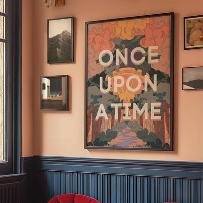 Once Upon A Time Art Print