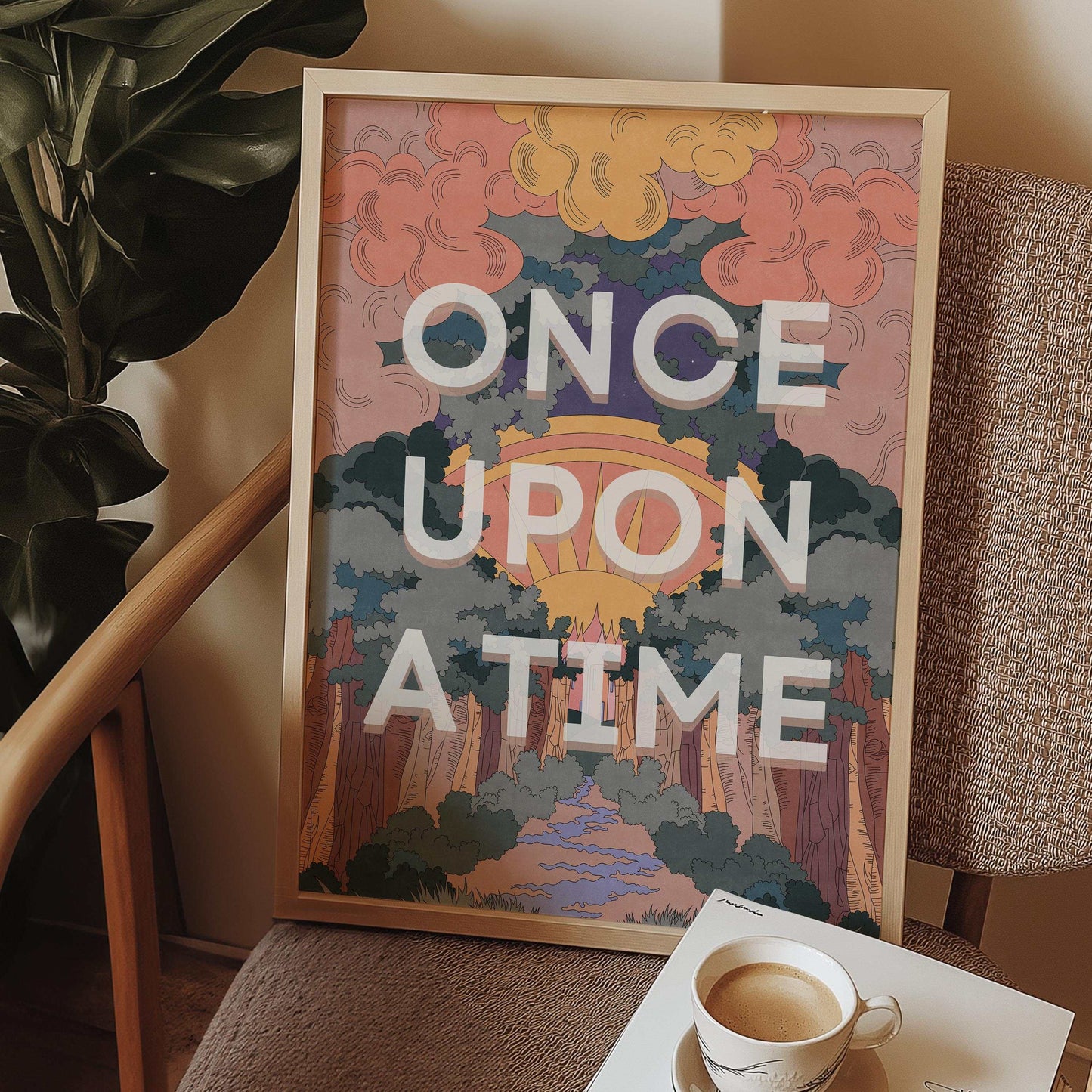 Once Upon A Time Art Print