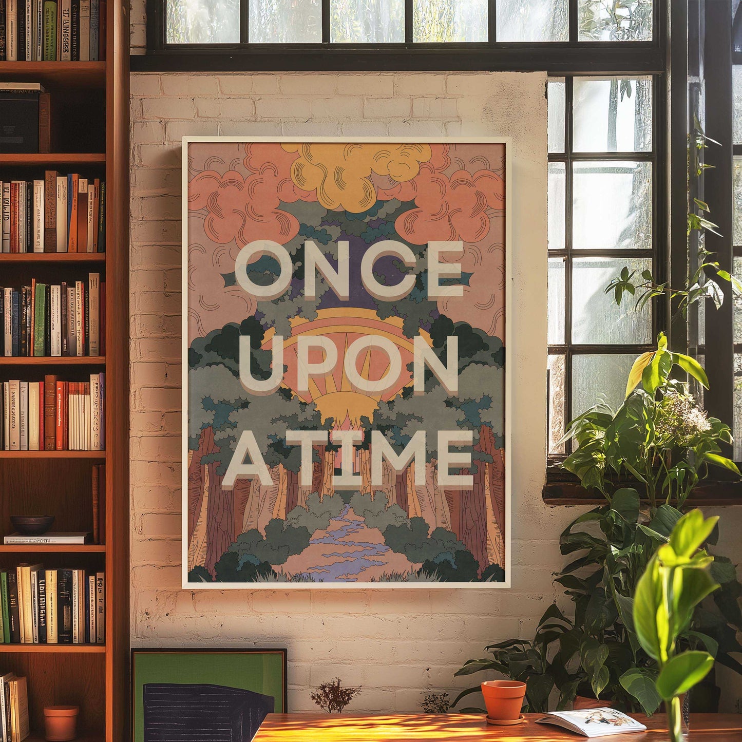 Once Upon A Time Art Print