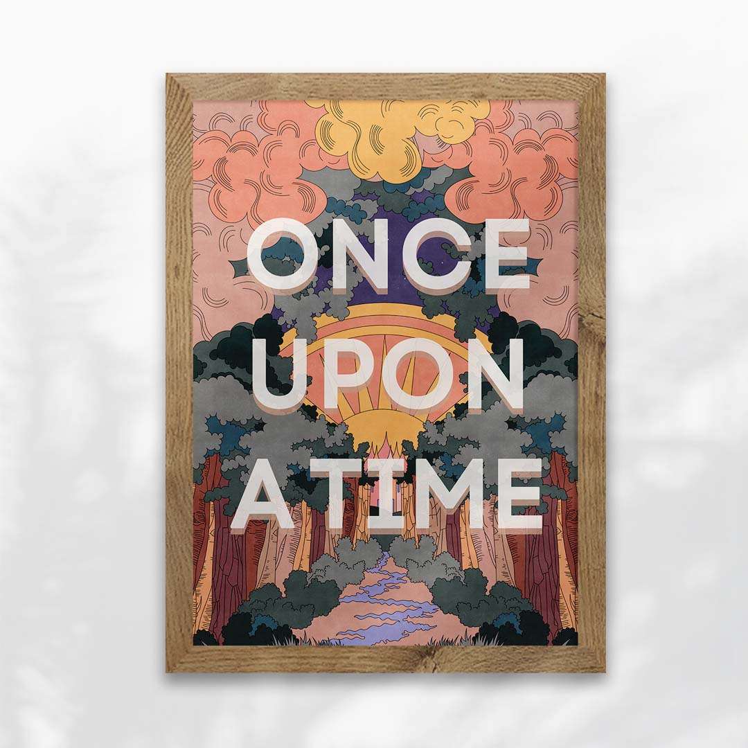 Once Upon A Time Art Print