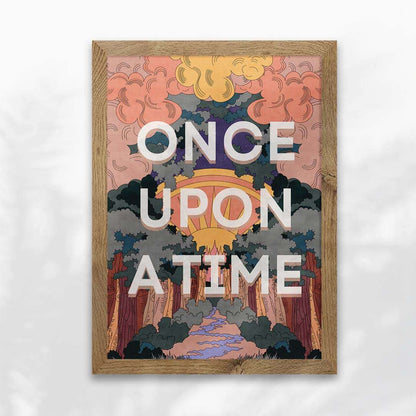 Once Upon A Time Art Print