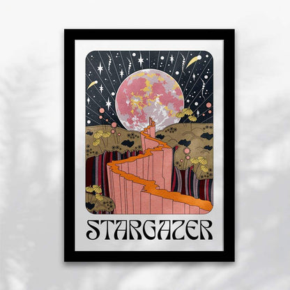 Stargazer art print