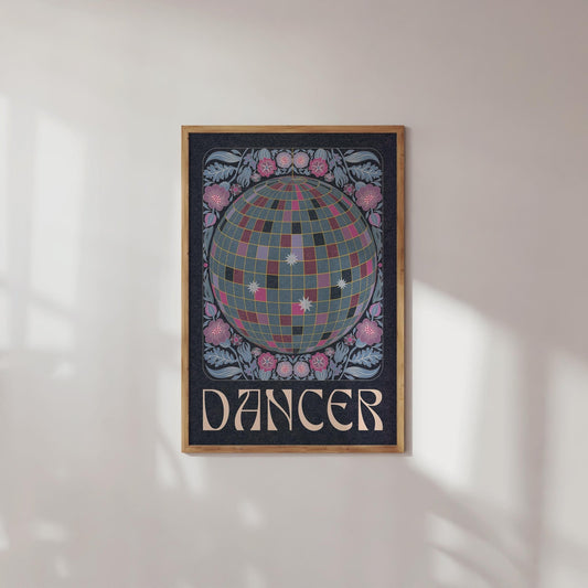 'Dancer' Art Print - OMG KITTY