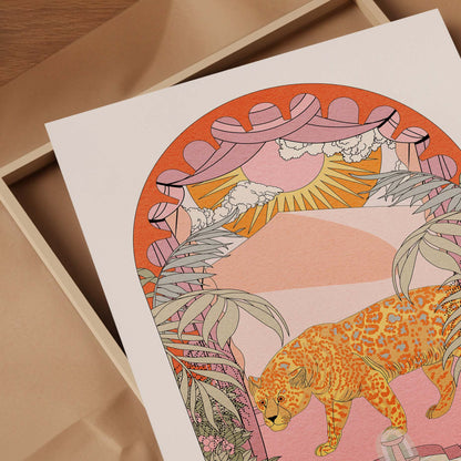 'Jaguar' Art Print - OMG KITTY
